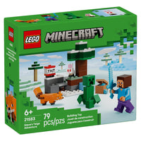 LEGO® Minecraft Steve's Taiga Adventure Building Set 21583