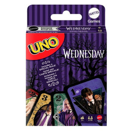 Mattel Wednesday Uno Card Game