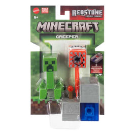 Mattel Minecraft Redstone Charged Creeper Figure