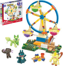 Mega Pokemon Ferris Wheel Fun Building Set