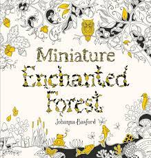 Miniature Enchanted Forest Coloring Book