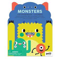 Monsters Coloring And Sticker Book