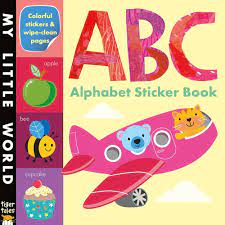 My Little World ABC Alphabet Sticker Book