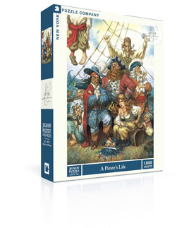 New York Puzzle A Pirate's Life 1000 Piece Jigsaw Puzzle