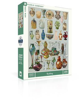 New York Puzzle Thrifting 1000 Piece Jigsaw Puzzle