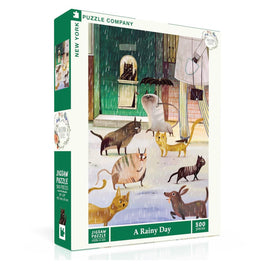 New York A Rainy Day 500 Piece Jigsaw Puzzle