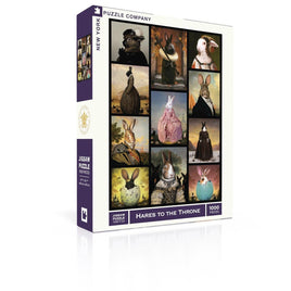 New York Hares To The Throne 1000 Piece Jigsaw Puzzle