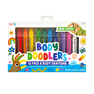 Ooly Body Doodlers 12 Face And Body Gel Crayons