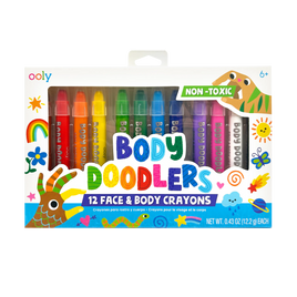 Ooly Body Doodlers 12 Face And Body Gel Crayons