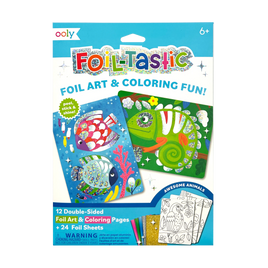 Ooly Foil-Tastic Foil Art And Coloring Fun Craft Set