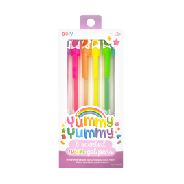 Ooly Yummy Yummy 6 Scented Neon Gel Pens