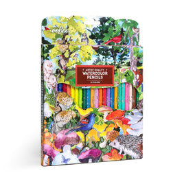 eeBoo Mushroom Artist Quality 24 Watercolor Pencils