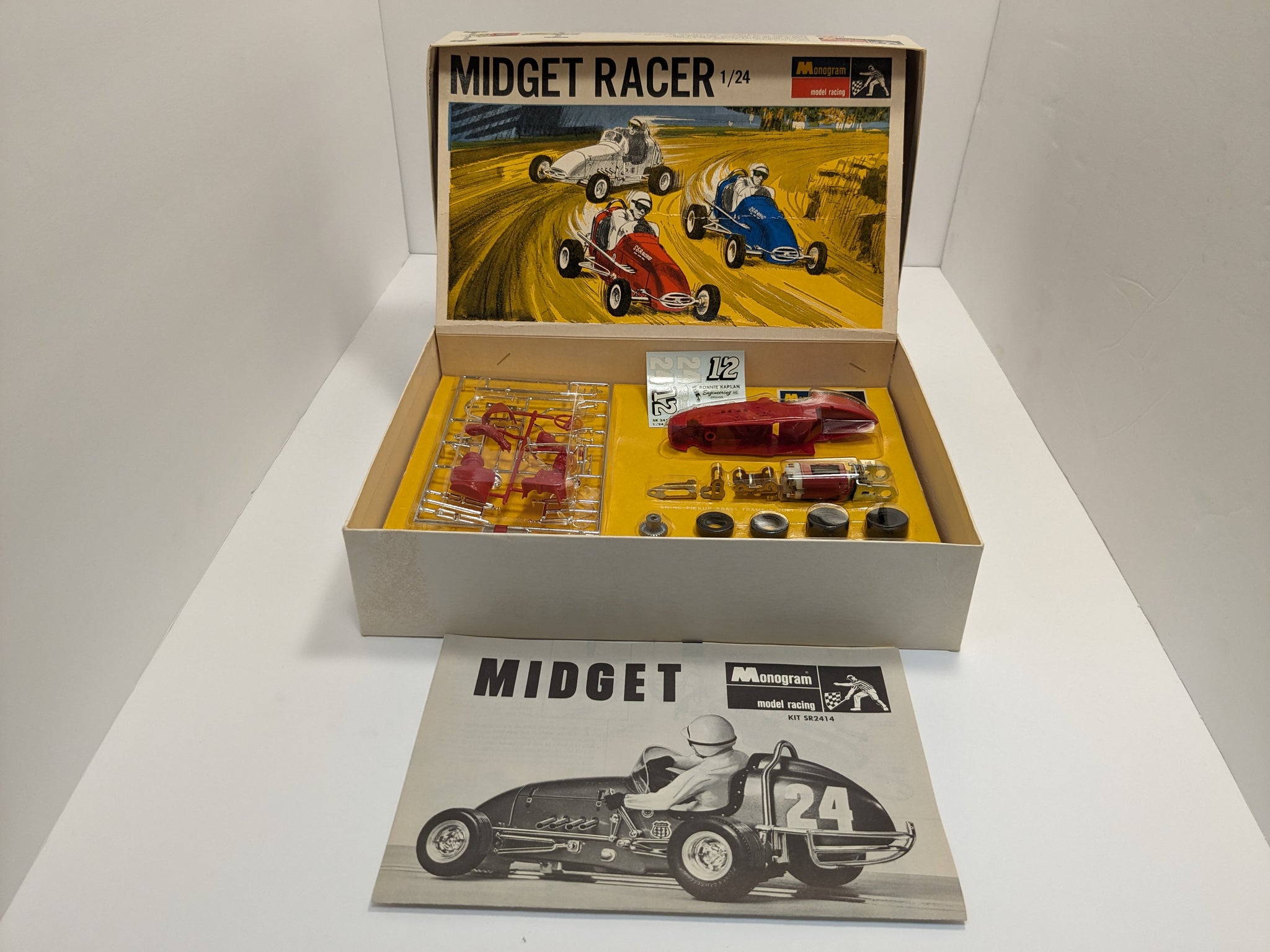 1960's Monogram Model Hobby Kit Original CATALOG for Plastic Model Kits  Vintage