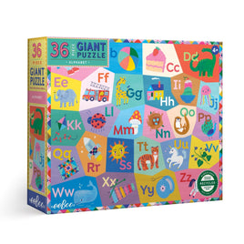 eeBoo Alphabet 36 Piece Giant Jigsaw Puzzle