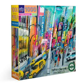 eeBoo Times Square 1000 Piece Jigsaw Puzzle