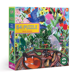 eeBoo Wild Things 64 Piece Jigsaw Puzzle