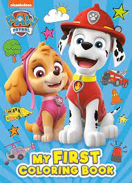 Paw Patrol My First Coloring Book