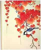 Peter Pauper Bird And Red Ivy Journal
