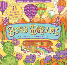 Peter Pauper Boho Dreams Coloring Book