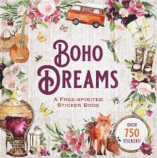 Peter Pauper Boho Dreams Sticker Book