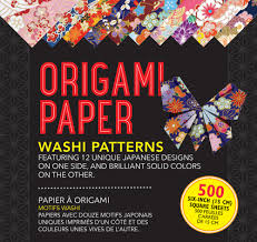 Peter Pauper Origami Paper Washi Patterns 500 Sheet Set