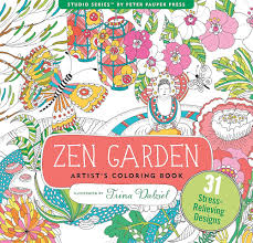 Peter Pauper Zen Garden Coloring Book