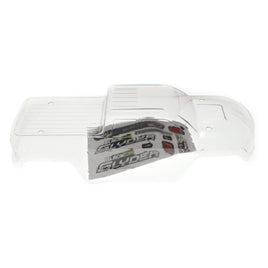Racers Edge Clear Monster Truck Body with Stickers for Blackzon Slyder RCE6414