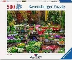 Ravensburger 2025 Nationals Flower Boutique 500 Piece Puzzle