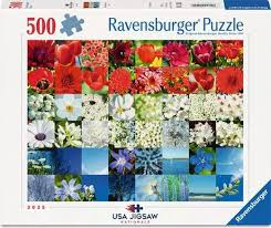 Ravensburger 2025 Nationals Red White And Blue 500 Piece Puzzle