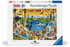 Ravensburger 2025 Nationals Sacred Lake Tahoe 1000 Piece Puzzle
