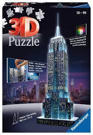 Ravensburger 3D Empire State Building 228 Piece Puzzle