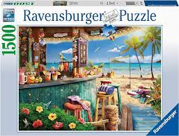 Ravensburger Beach Bar Breezes 1500 Piece Puzzle