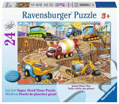 Ravensburger Construction Fun Super Sized Floor 24 Piece Puzzle