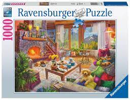 Ravensburger Cozy Cabin 1000 Piece Puzzle