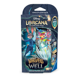 Ravensburger Disney Lorcana Whispers In The Well Blue And Gray Single Player Deck