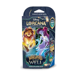 Ravensburger Disney Lorcana Whispers In The Well Yellow And Green Single Player Deck