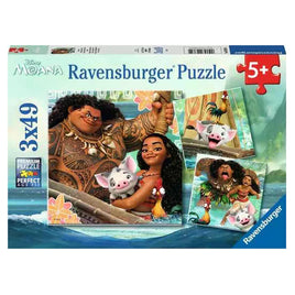 Ravensburger Disney Moana Born to Voyage 3 49 Piece Puzzle