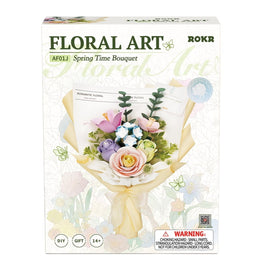 Robotime ROKR Floral Art Spring Time Bouquet Building Set