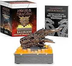 Running Press House Of Dragon Balerion Skull Set
