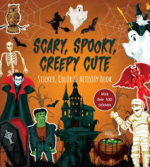 Scary Spooky Creepy Cute Activity Sticker Book