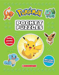 Scholastic Pokemon Pocket Puzzles Book