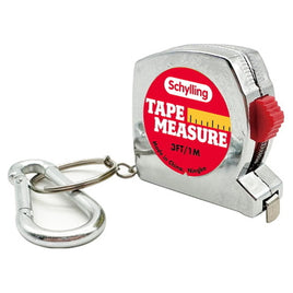 Schylling 3 Foot Tape Measure Keychain