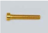 Fillister Brass Machine Screws 00-90 x 1/4" (12 PK)