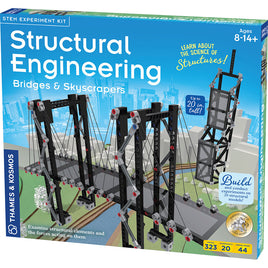 Thames And Kosmos Structural Engineering Bridges And Skyscrapers Kit