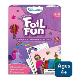 Skillmatics Peel And Press Foil Fun Unicorn And Princesses Set