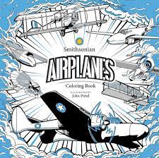Smithsonian Airplanes Coloring Book