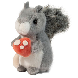 Douglas Squirrel With Mushroom 5 Inch Plush Figure