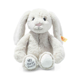 Steiff Hoppie My First Rabbit Gray 10 Inch Plush Figure