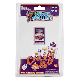 Super Impulse World's Smallest Crazy 8's Playing Cards