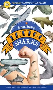 Super Strong Tattoo Sharks Book
